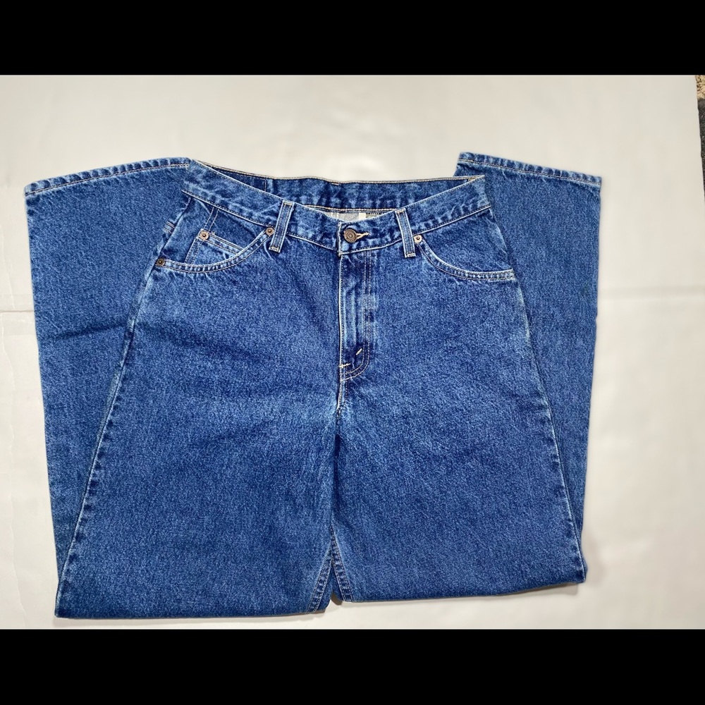 Brittana‎ Vintage? High Rise 100% Cotton Loose Fit Mom Woman’s Jeans Size 30
